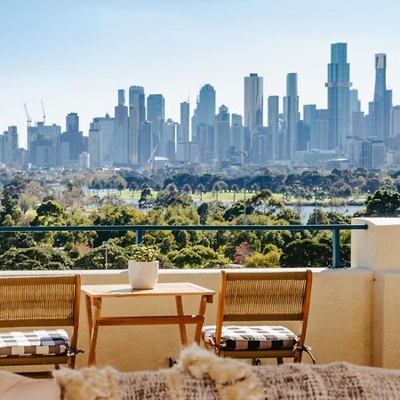 Spectacular Views Over Albert Park Melbourne Exterior foto