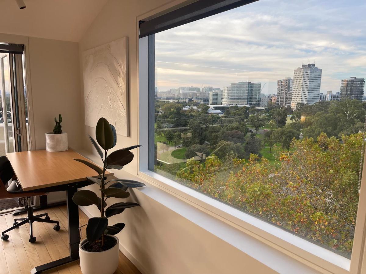 Spectacular Views Over Albert Park Melbourne Exterior foto