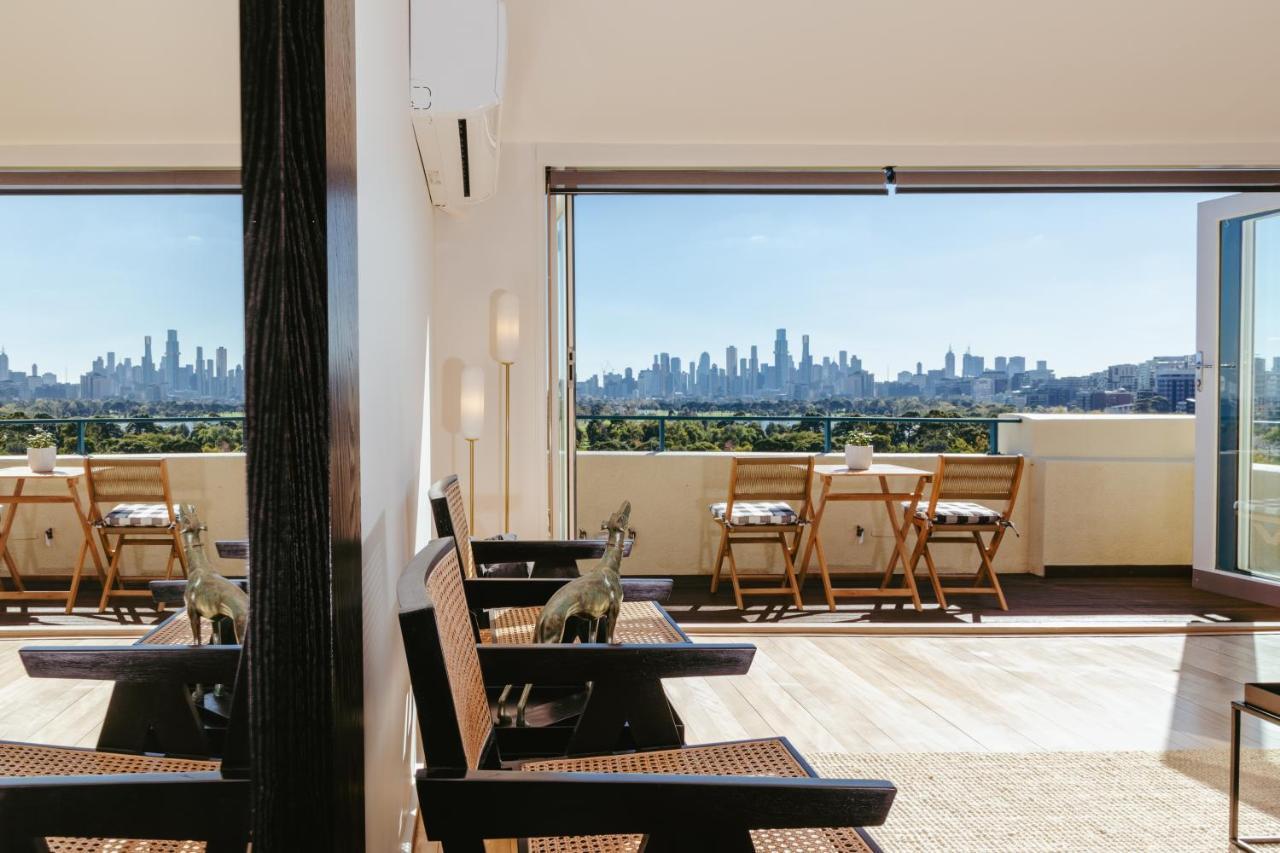Spectacular Views Over Albert Park Melbourne Exterior foto