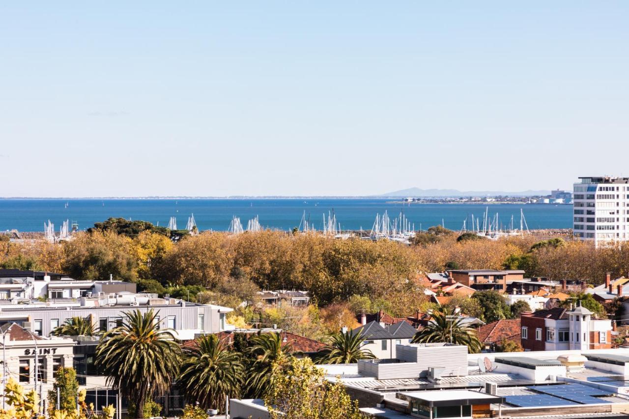 Spectacular Views Over Albert Park Melbourne Exterior foto